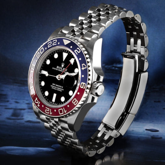 GMT- Master II "Pepsi" Jubilee, Oystersteel, 126710BLRO